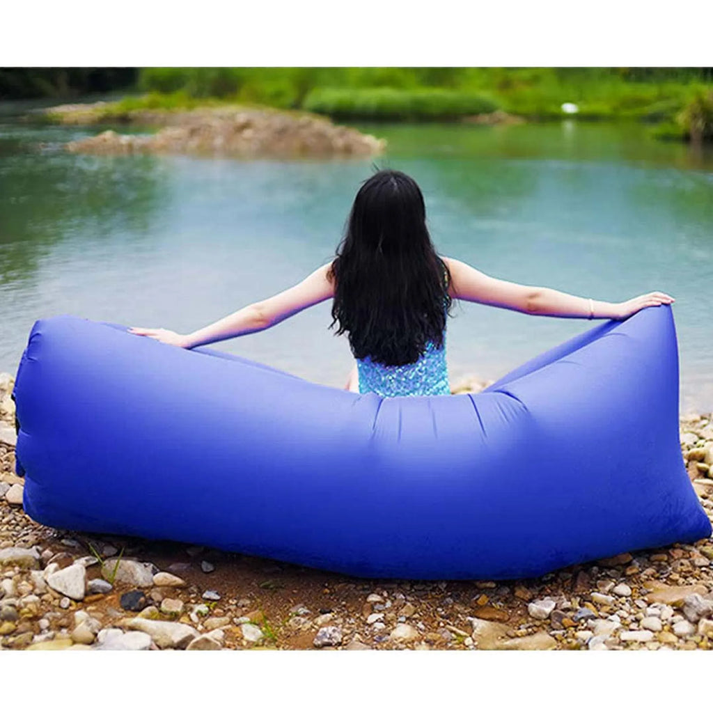 Fast Inflatable Sleeping Bag Lazy Air Sofa