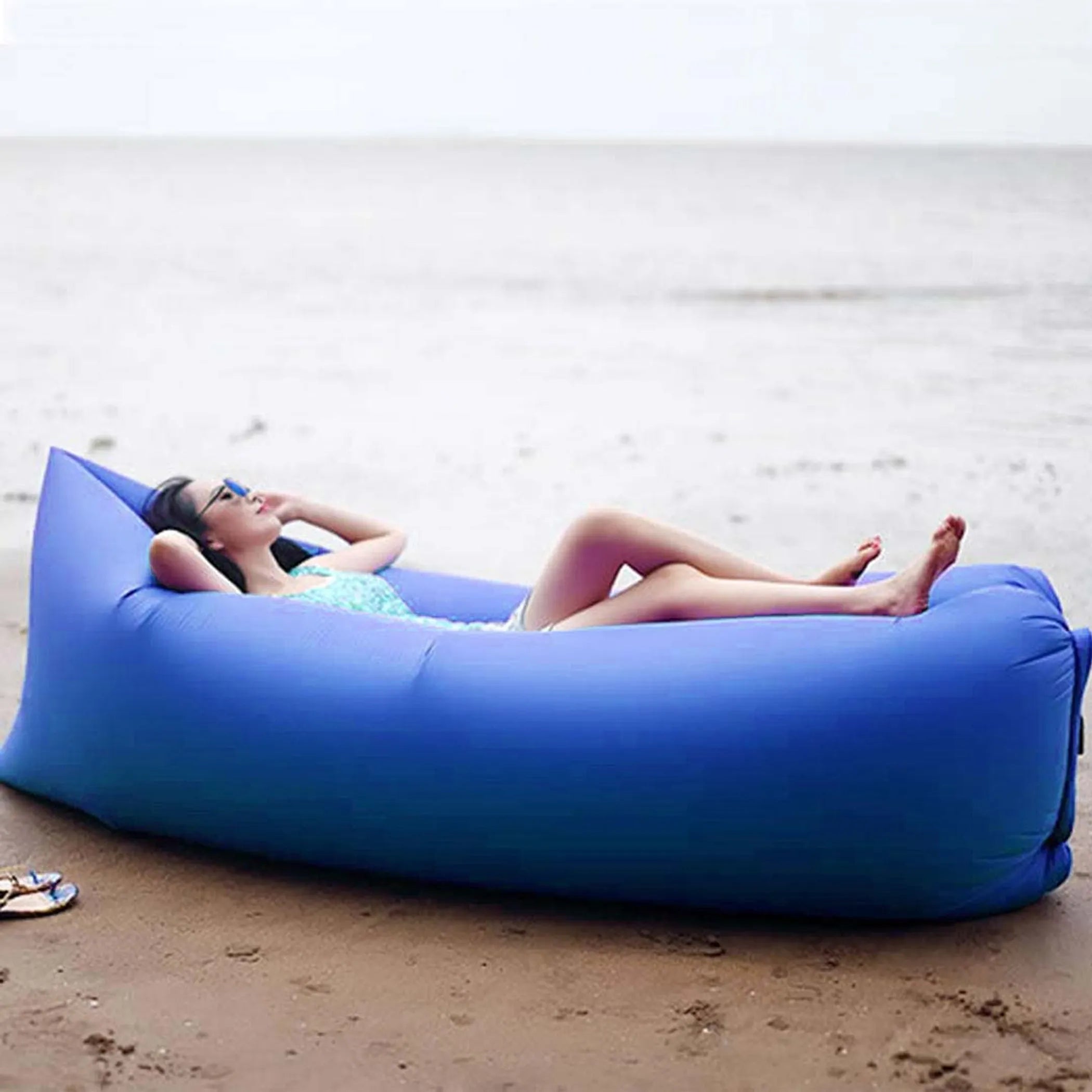 Fast Inflatable Sleeping Bag Lazy Air Sofa