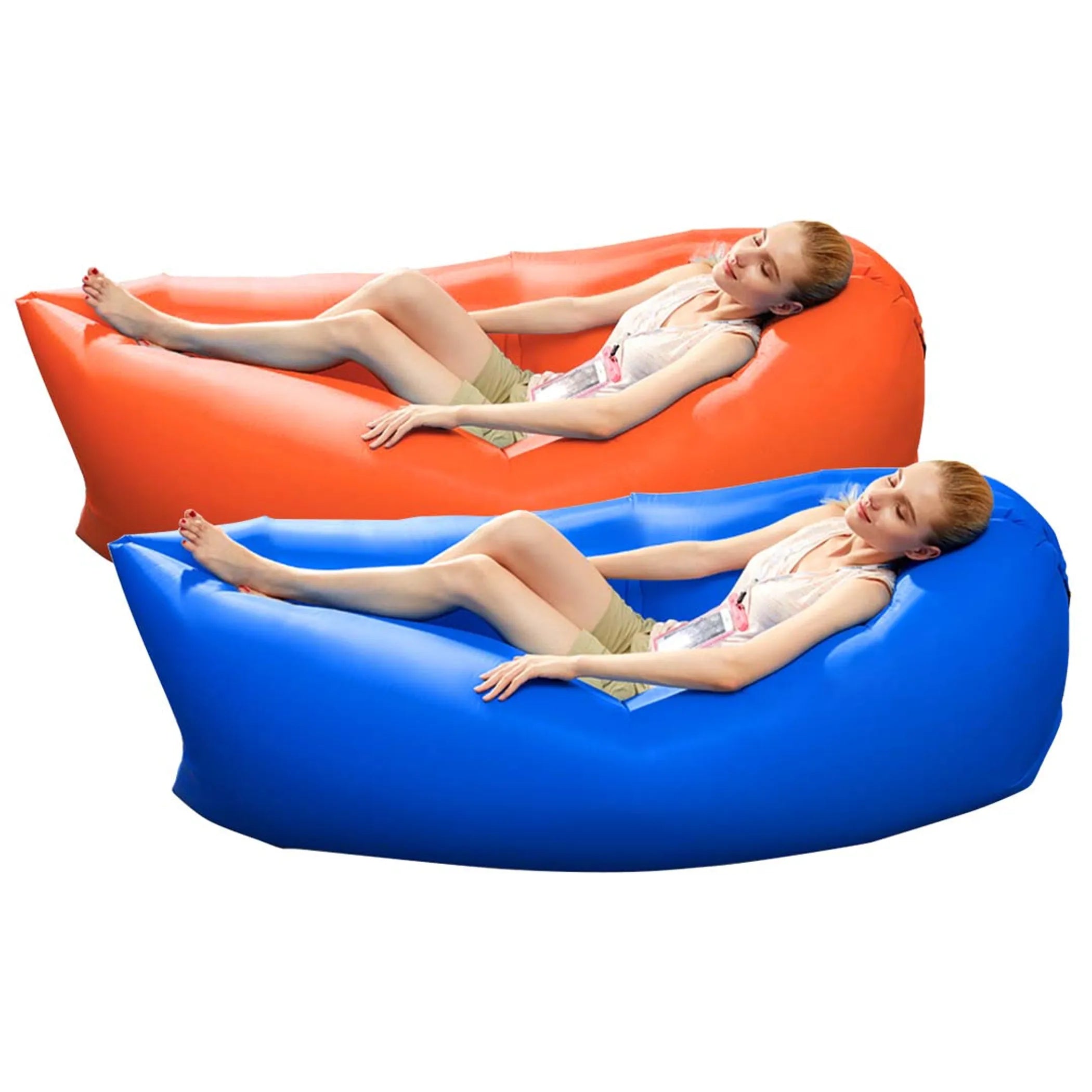 Fast Inflatable Sleeping Bag Lazy Air Sofa