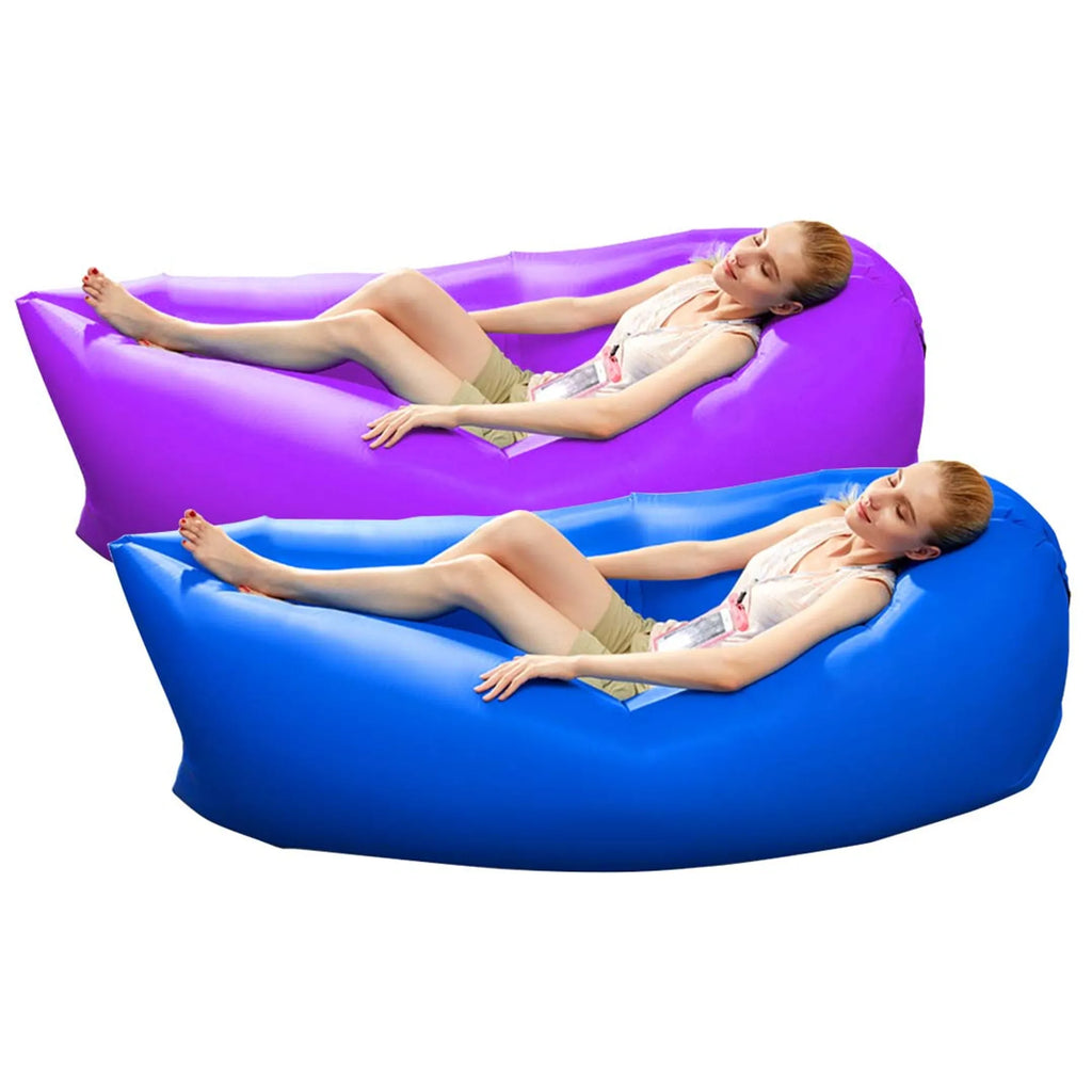 Fast Inflatable Sleeping Bag Lazy Air Sofa