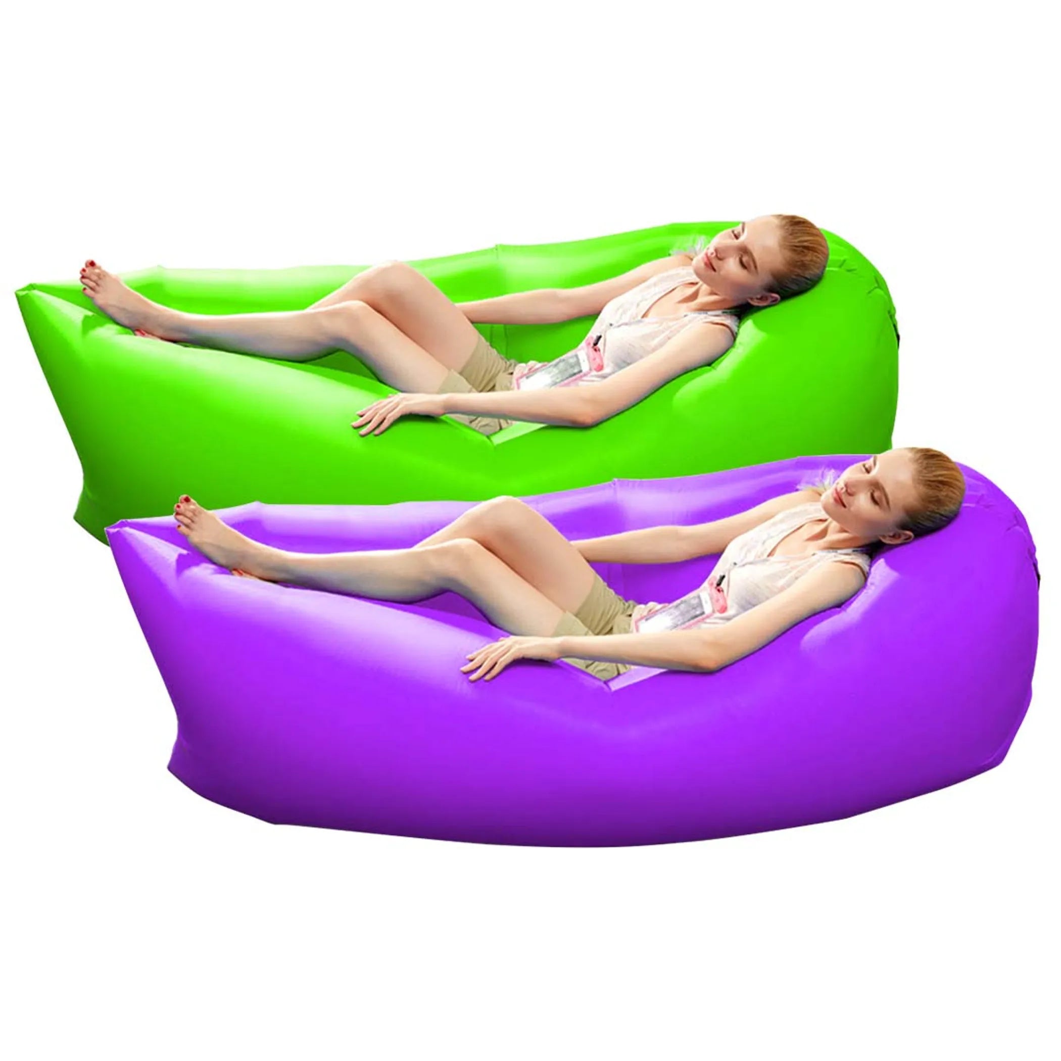 Fast Inflatable Sleeping Bag Lazy Air Sofa