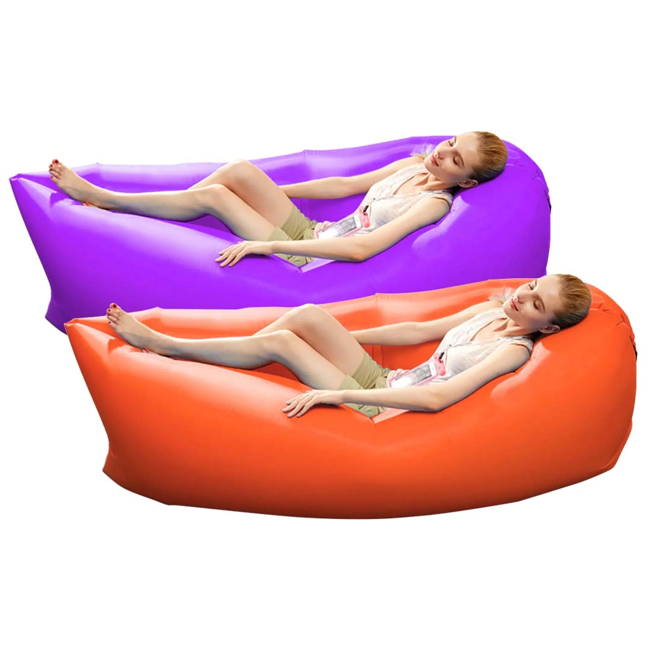 Fast Inflatable Sleeping Bag Lazy Air Sofa