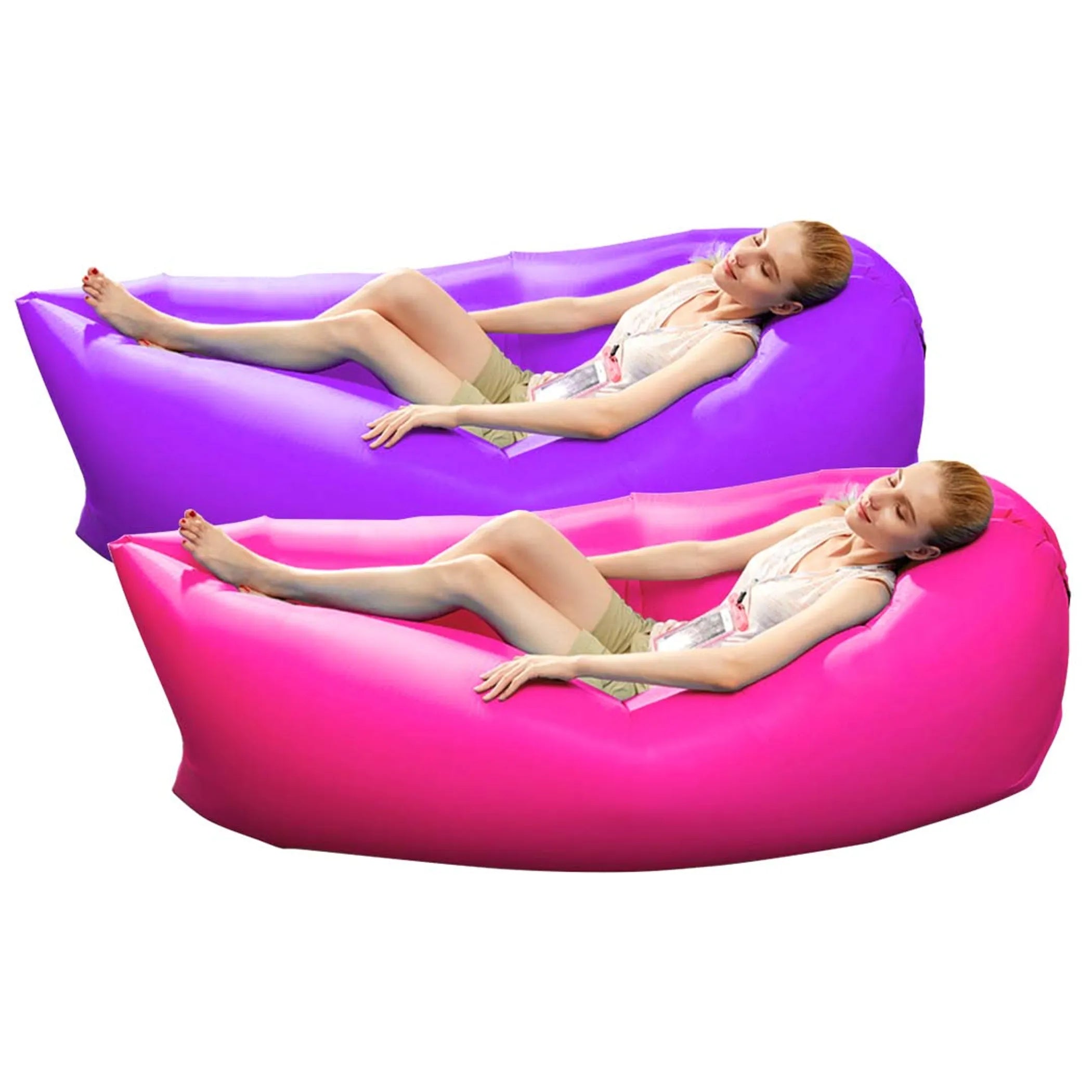 Fast Inflatable Sleeping Bag Lazy Air Sofa