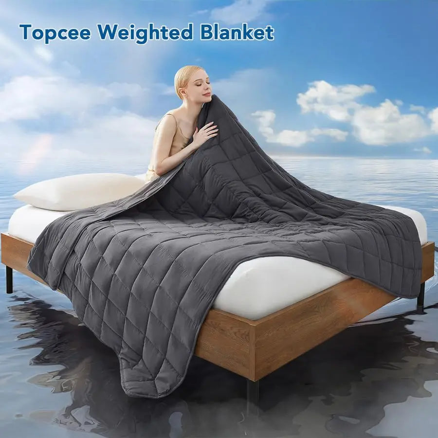 20 lb Cooling Weighted Blanket (Queen 60x80)