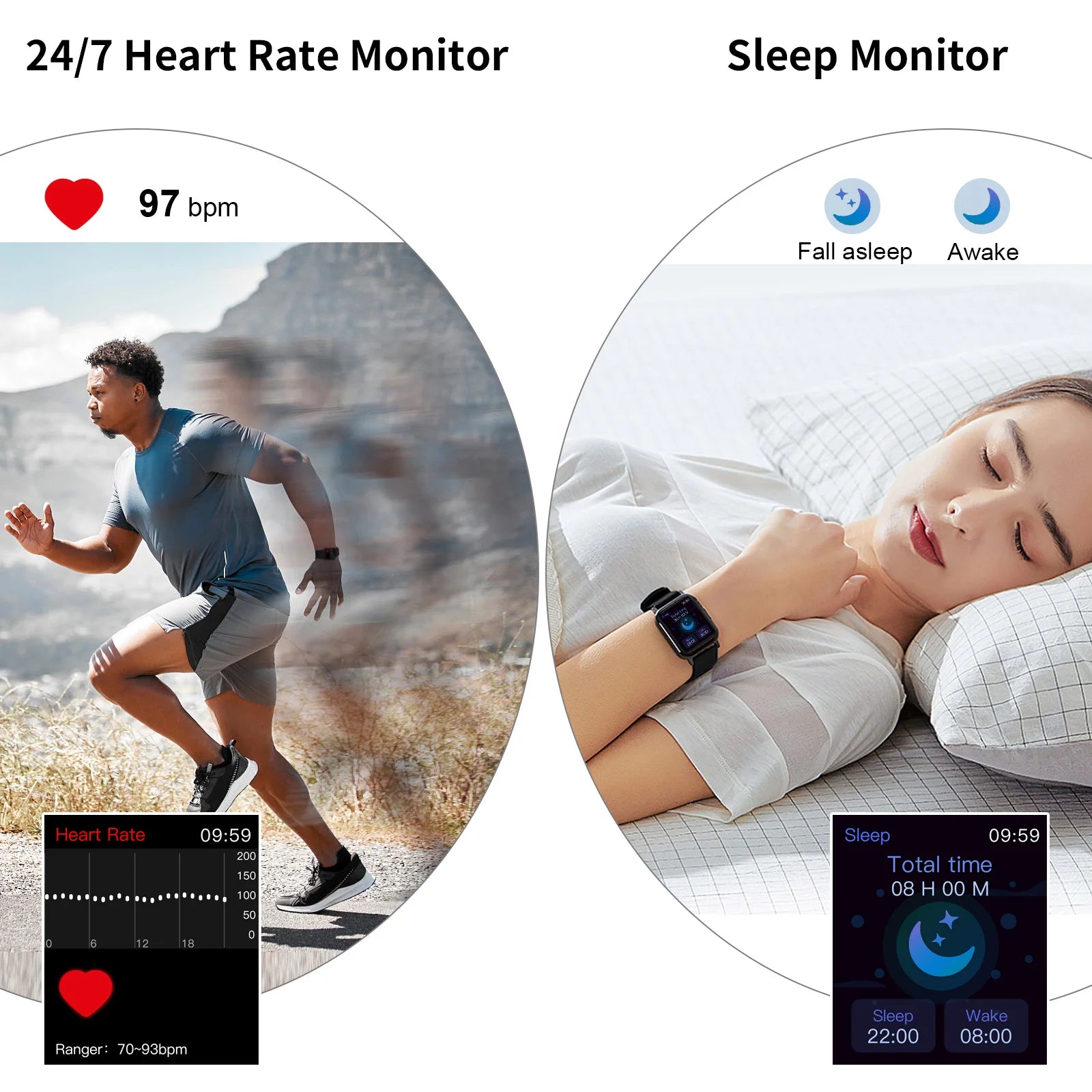 Q23 1.69" Fitness Smart Watch