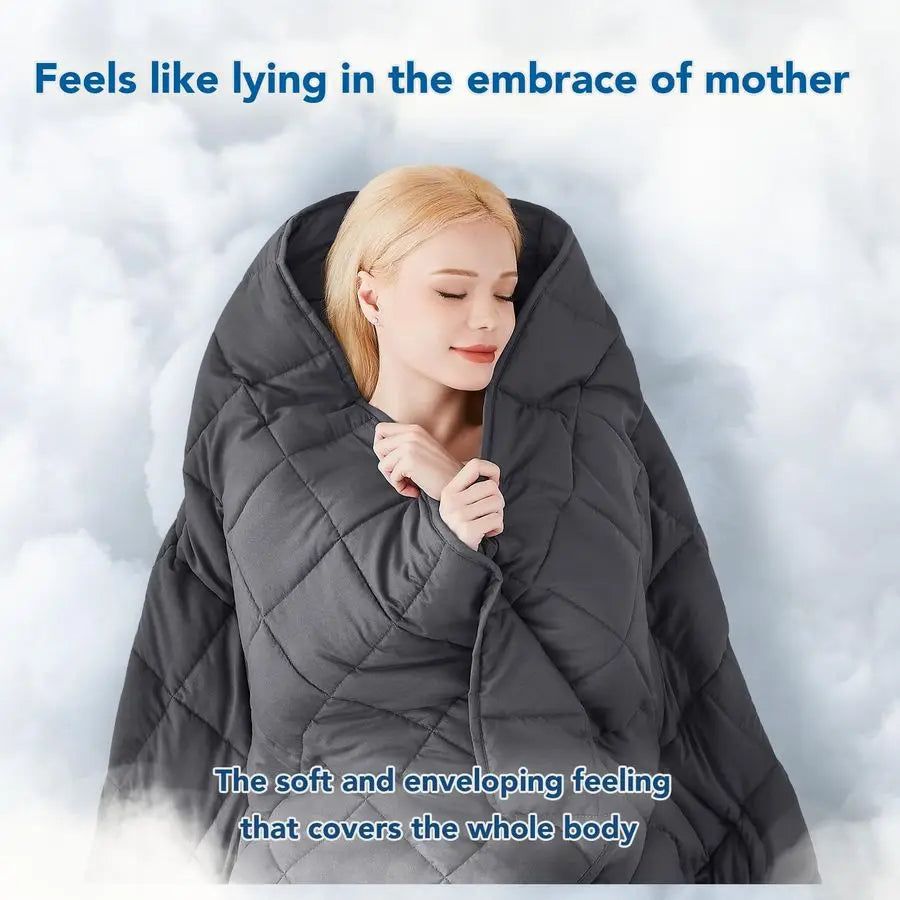 20 lb Cooling Weighted Blanket (Queen 60x80)