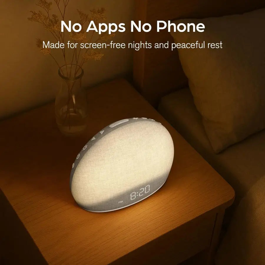 Sunrise Alarm Clock with White Noise