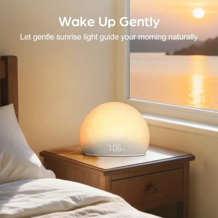 Sunrise Alarm Clock with White Noise