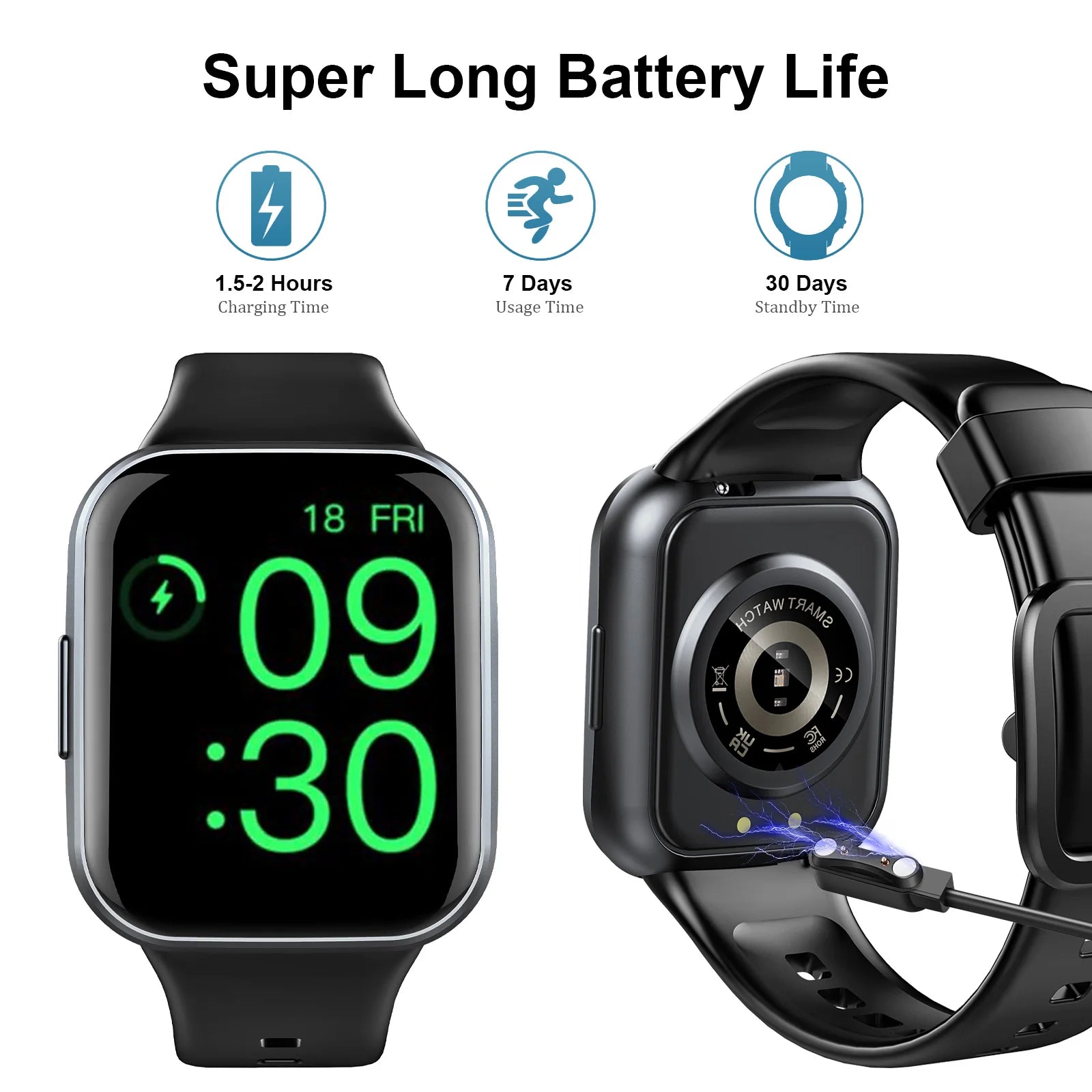 Q23 1.69" Fitness Smart Watch