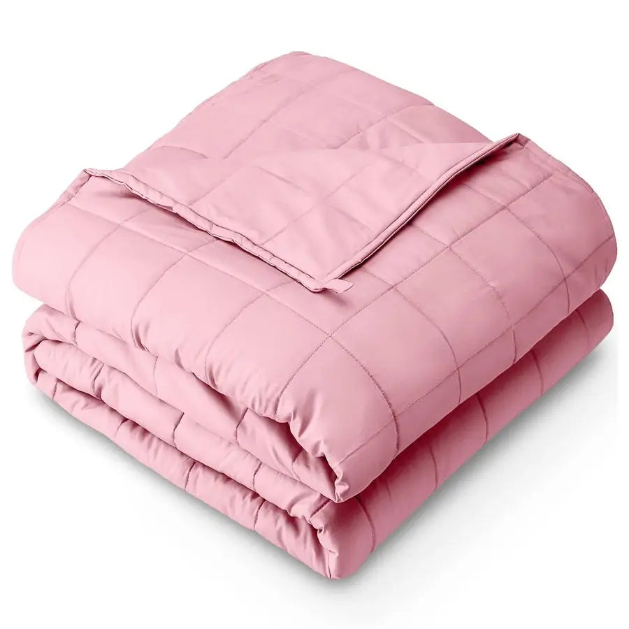 10 lb Weighted Blanket (40x60, Pink)