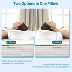 King Ergonomic Memory Foam Neck Pillow