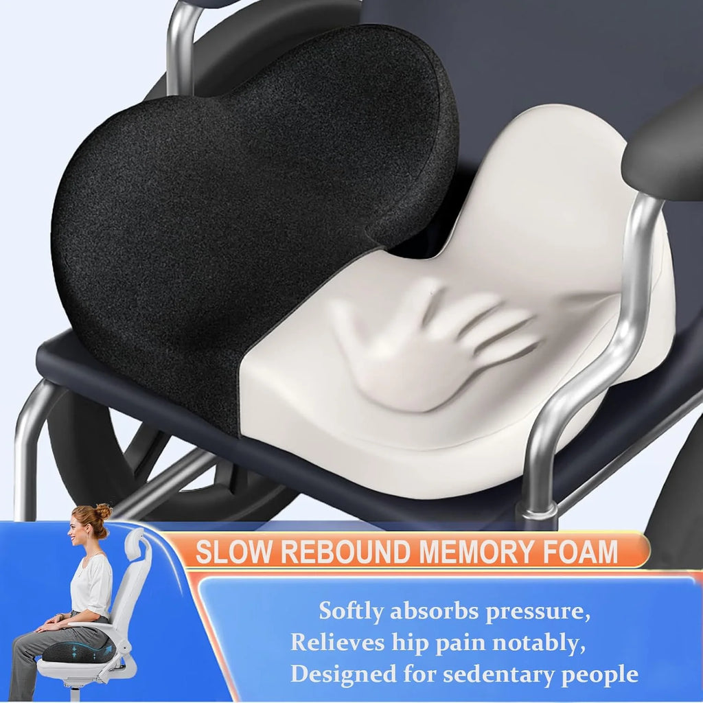 Ergonomic Memory Foam Seat Cushion