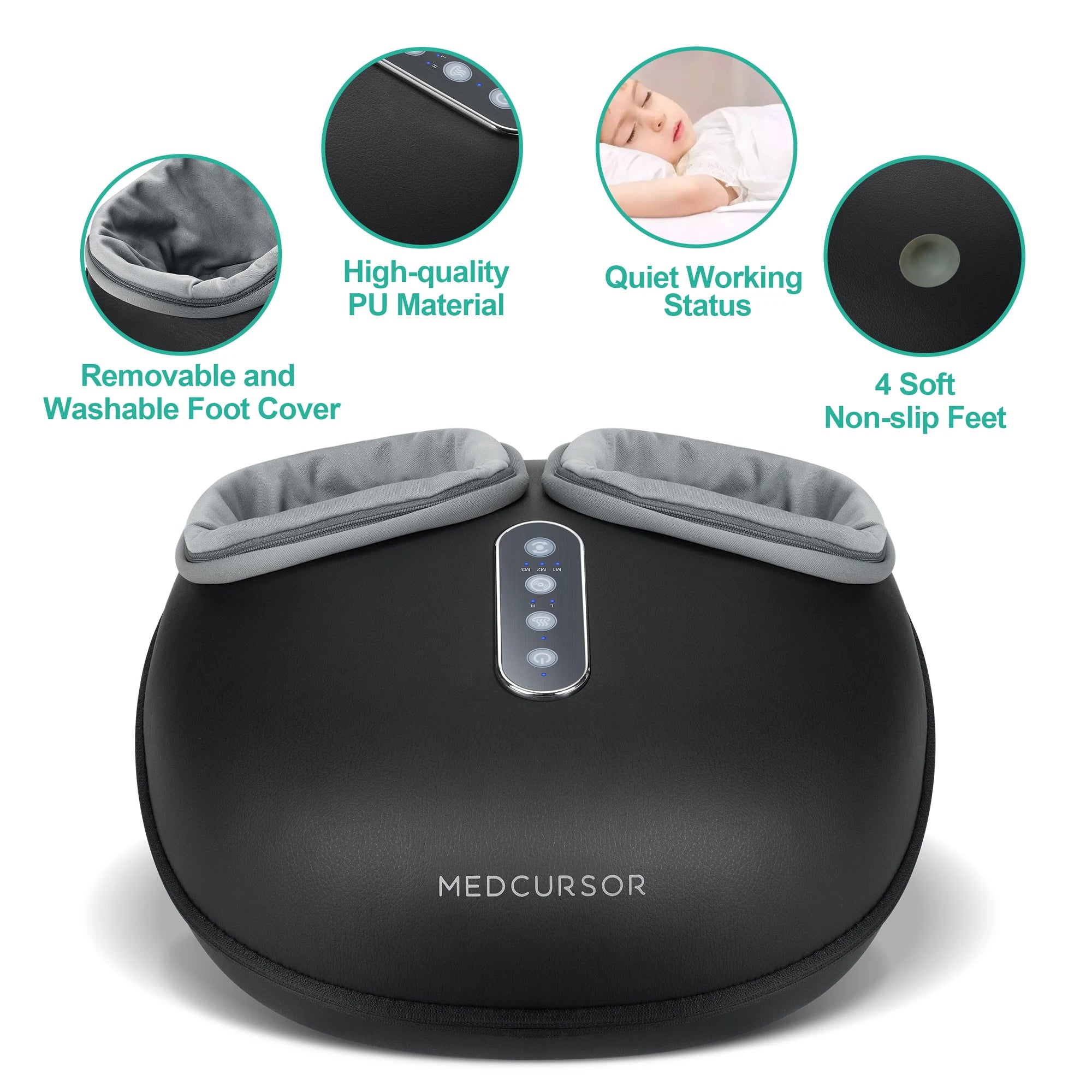 Medcursor Shiatsu Heat Foot Massager