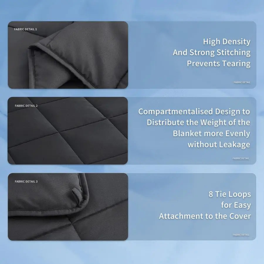 20 lb Cooling Weighted Blanket (Queen 60x80)