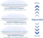 Cooling Shredded Memory Foam Pillows (2-Pack)