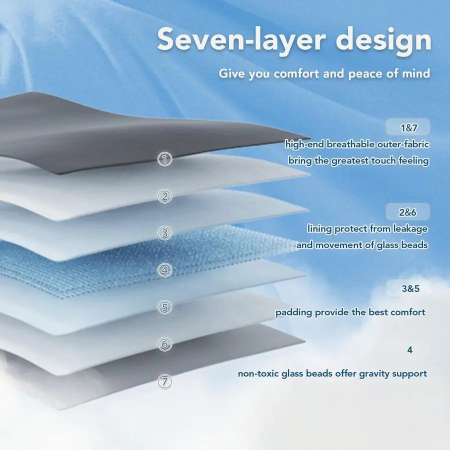 20 lb Cooling Weighted Blanket (Queen 60x80)