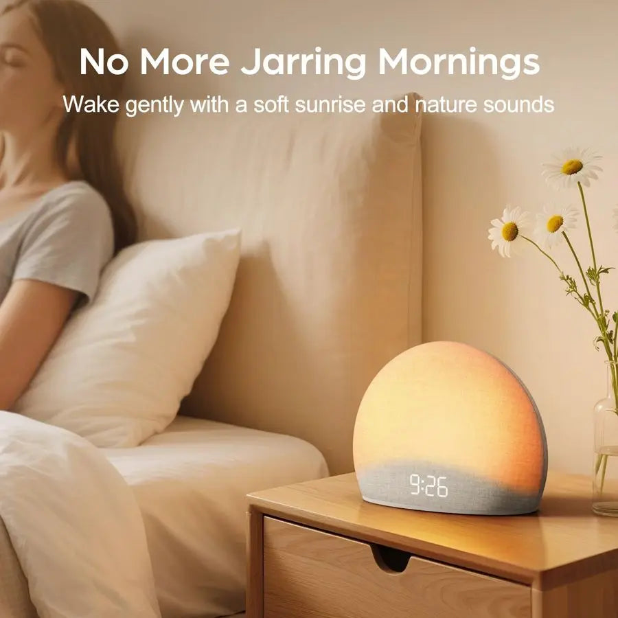 Sunrise Alarm Clock with White Noise