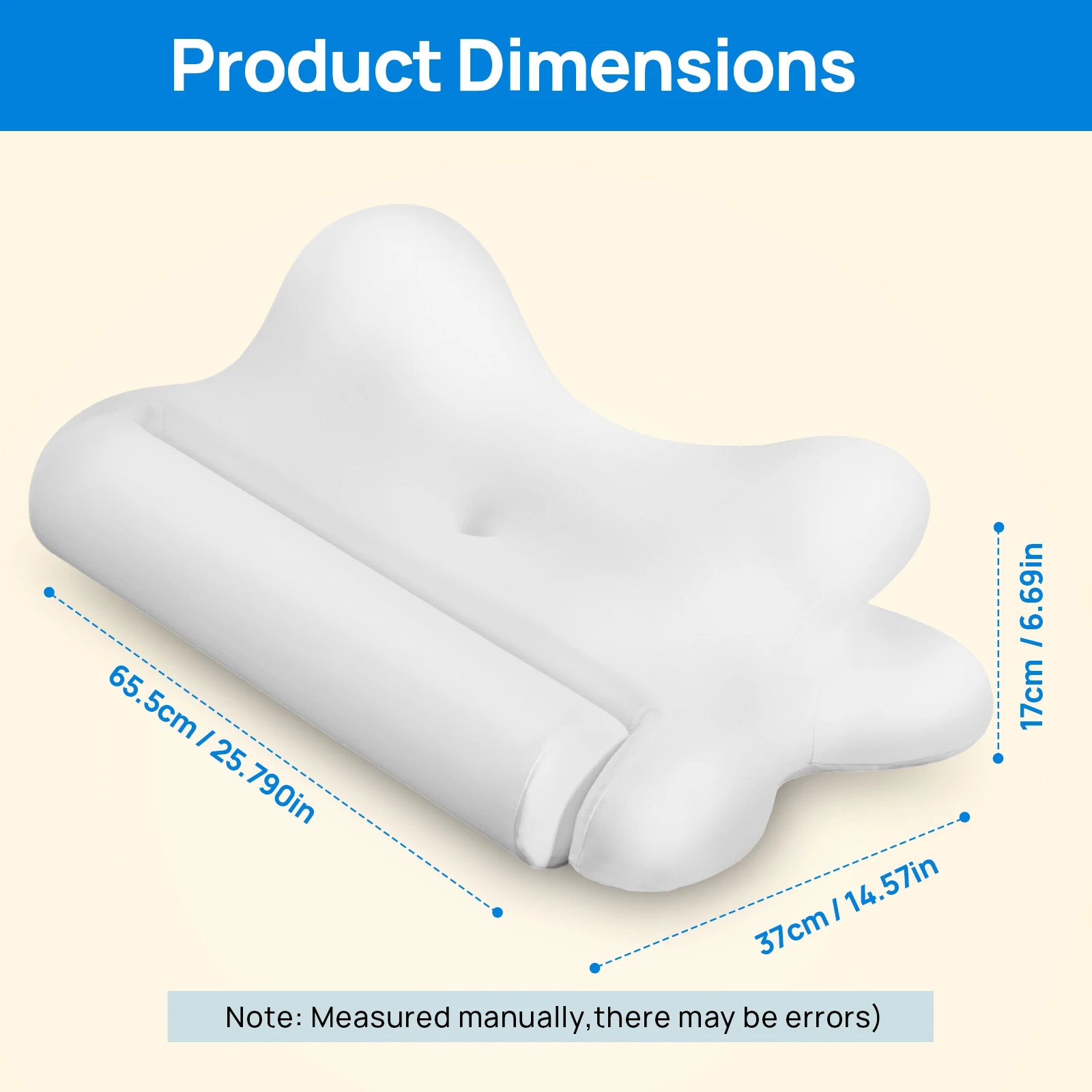 JHK Ergonomic Cervical Neck Pillow