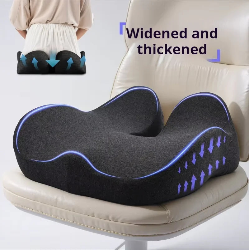 Ergonomic Memory Foam Seat Cushion