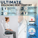 Ergonomic Memory Foam Seat Cushion