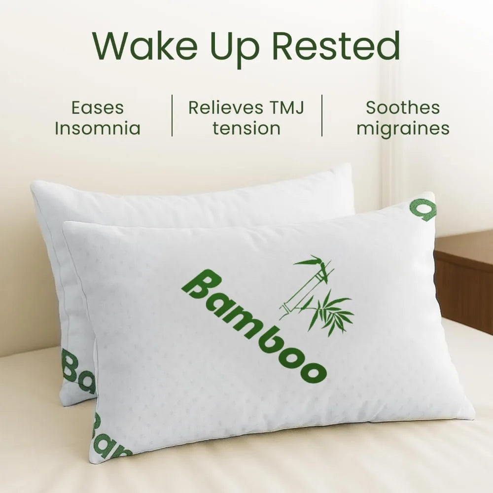 Queen Cooling Memory Foam Pillow Set (2)