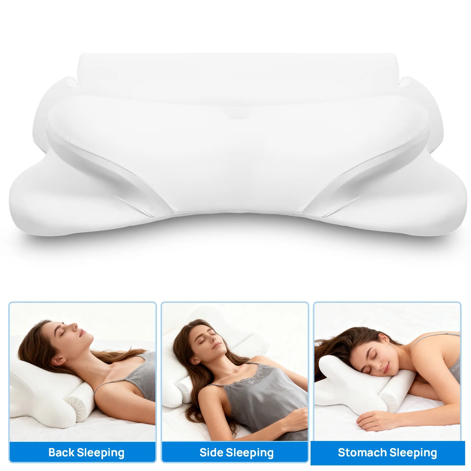 JHK Ergonomic Cervical Neck Pillow