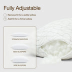 Adjustable Travel Memory Foam Camping Pillow
