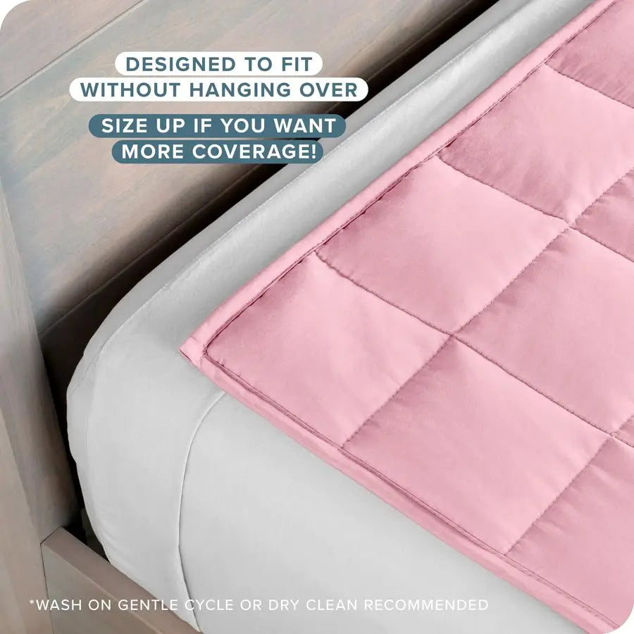 10 lb Weighted Blanket (40x60, Pink)